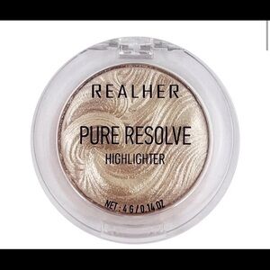 RealHer Pure Resolve Highlighter in champagne sz 4g/.14oz